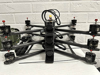 Дрон звеzдочка FPV